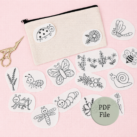 Pdf Hand embroidery bug patterns