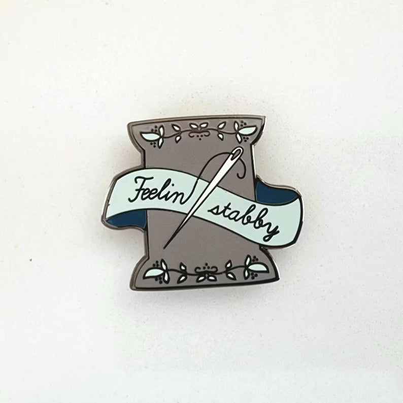 Feeling stabby magnetic needle minder