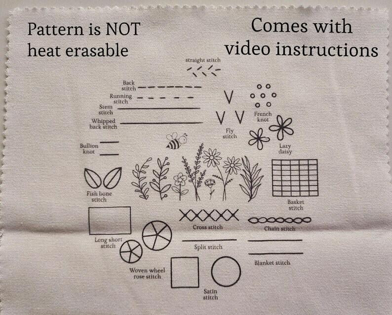 Beginner embroidery kit