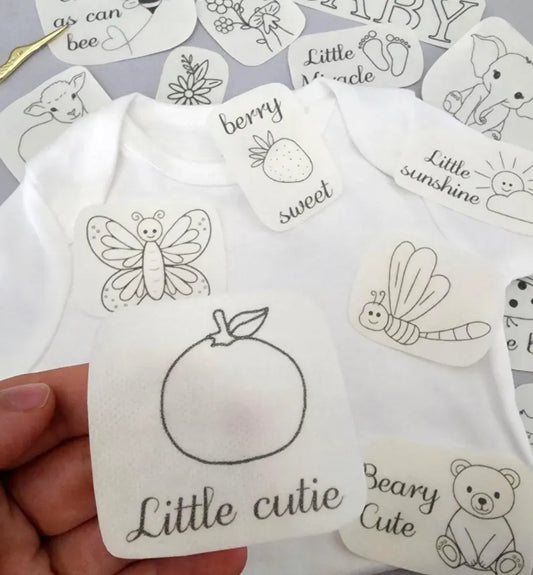 Stick and stitch baby hand embroidery patterns