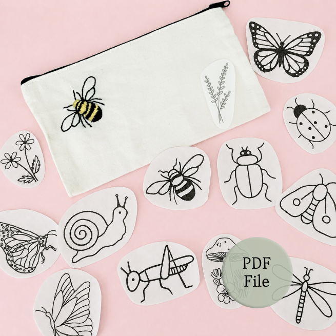 Pdf insect hand embroidery patterns
