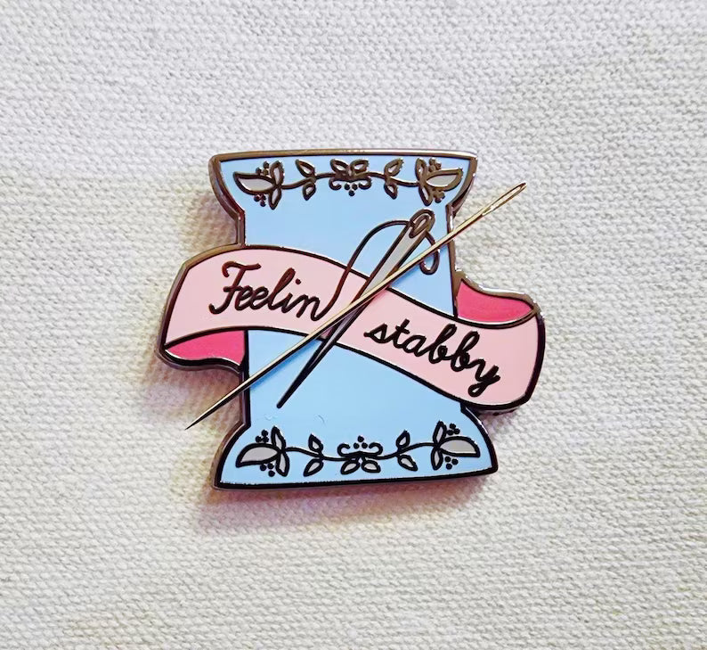 Feeling stabby magnetic needle minder