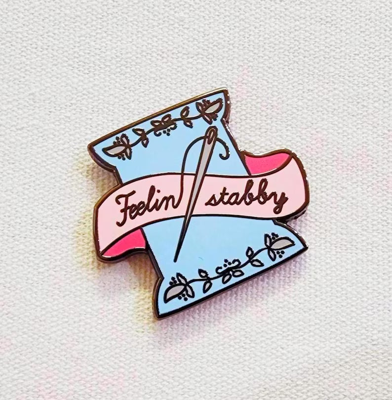 Feeling stabby magnetic needle minder